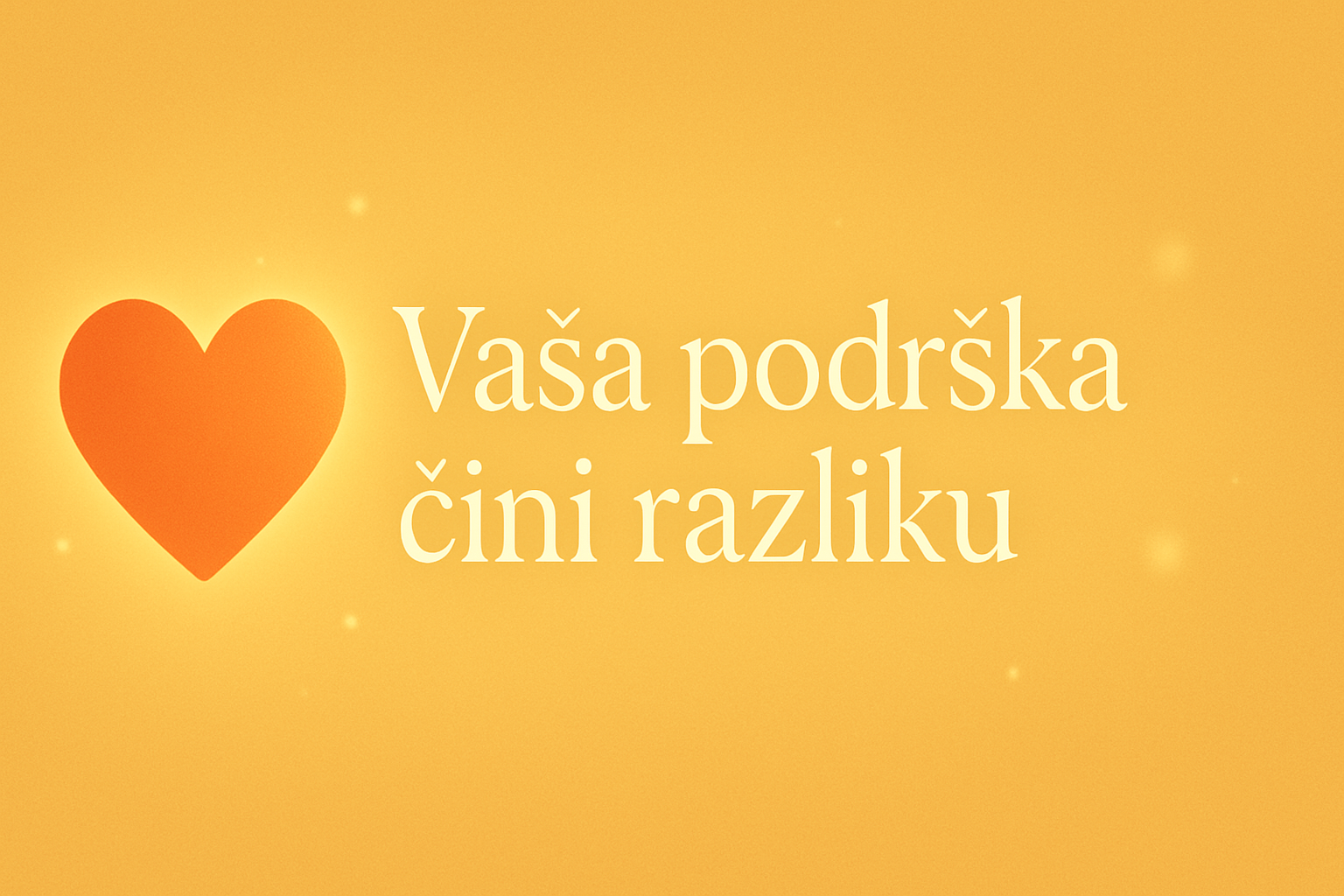 Donacija i podrška projektu – simbolička slika